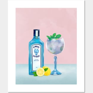 Gin Tonic Posters and Art